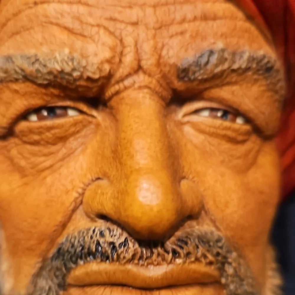 Bossons Vintage ABDUL (Arabian) 3D Chalkware Wallart - Picture 12 of 14